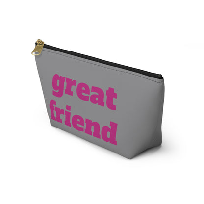 Great Friend Makeup Case Cosmetic Bag Travel Pouch Accessory