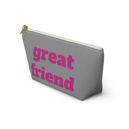 Great Friend Makeup Case Cosmetic Bag Travel Pouch Accessory