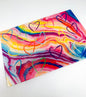 Rainbow Agate Hearts Cutting Board Charcuterie Board