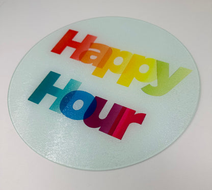 Happy Hour Rainbow Charcuterie Board Cutting Board