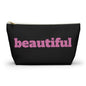 Beautiful Makeup Case Cosmetic Bag Travel PouchAccessory Pouch w T-bottom