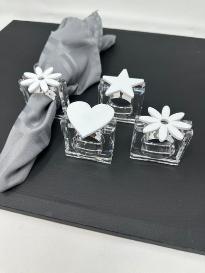 Star Napkin Acrylic Ring