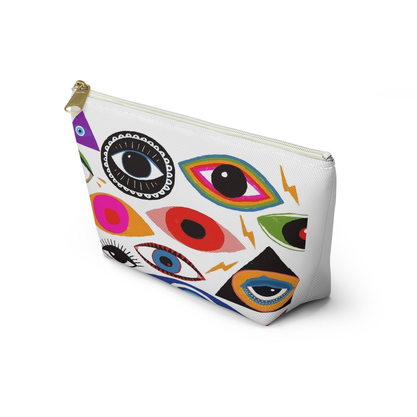 Evil Eye Good Luck  Makeup Case Cosmetic Bag Travel Pouch Accessory Pouch