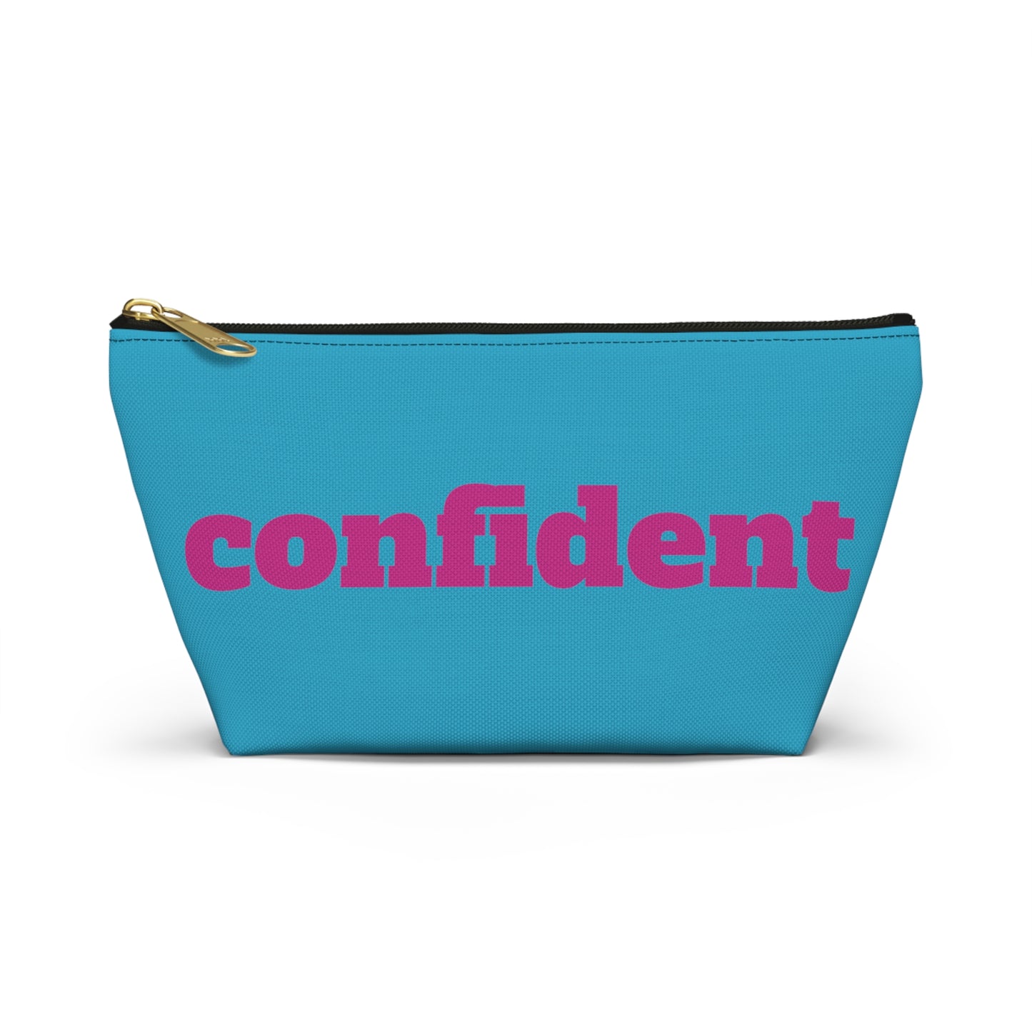 Confident Makeup Case Cosmetic Bag Travel PouchAccessory Pouch w T-bottom