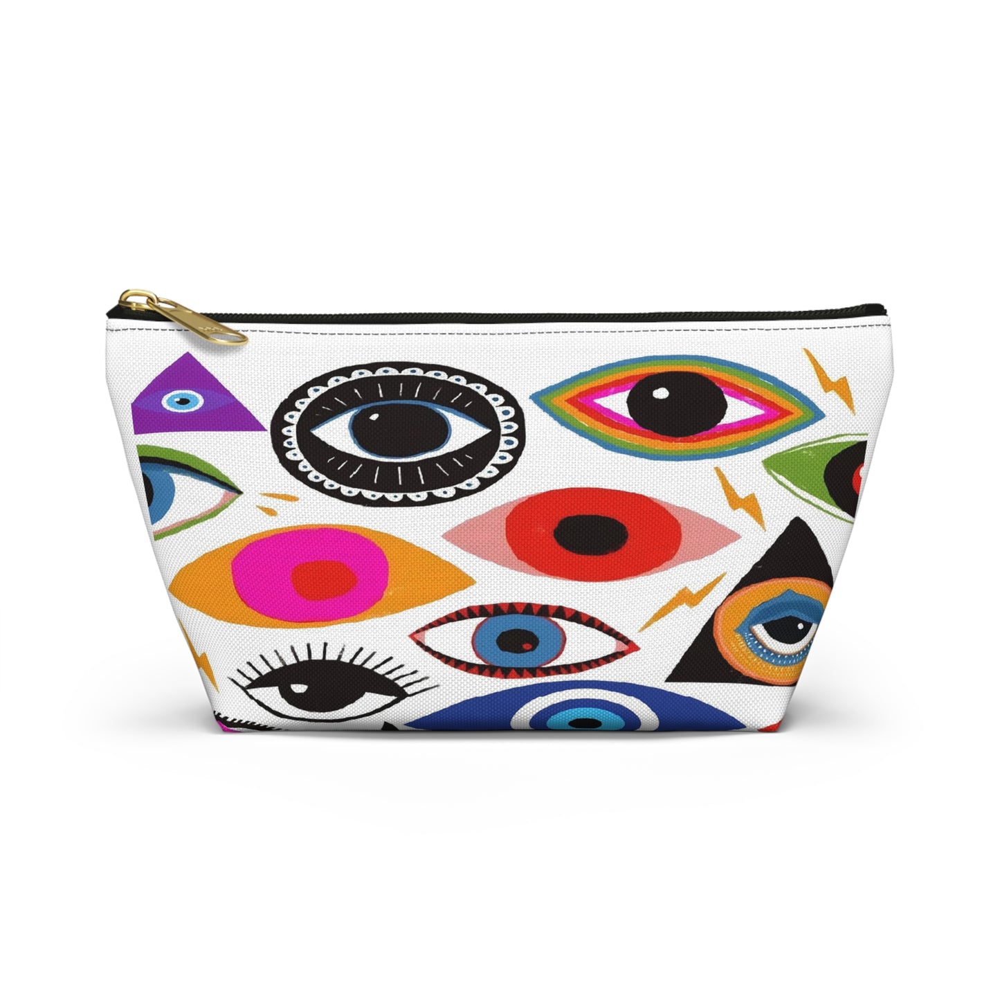 Evil Eye Good Luck  Makeup Case Cosmetic Bag Travel Pouch Accessory Pouch