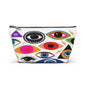 Evil Eye Good Luck  Makeup Case Cosmetic Bag Travel Pouch Accessory Pouch