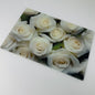 White Roses Glass Cutting Charcuterie Board