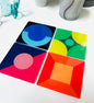 Mod Brights Acrylic Coaster Set