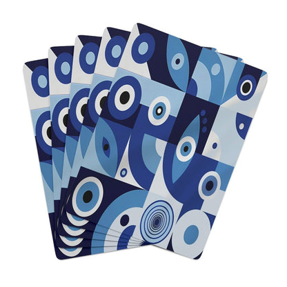 Gorgeous Evil Eye Canasta Game Player Cards