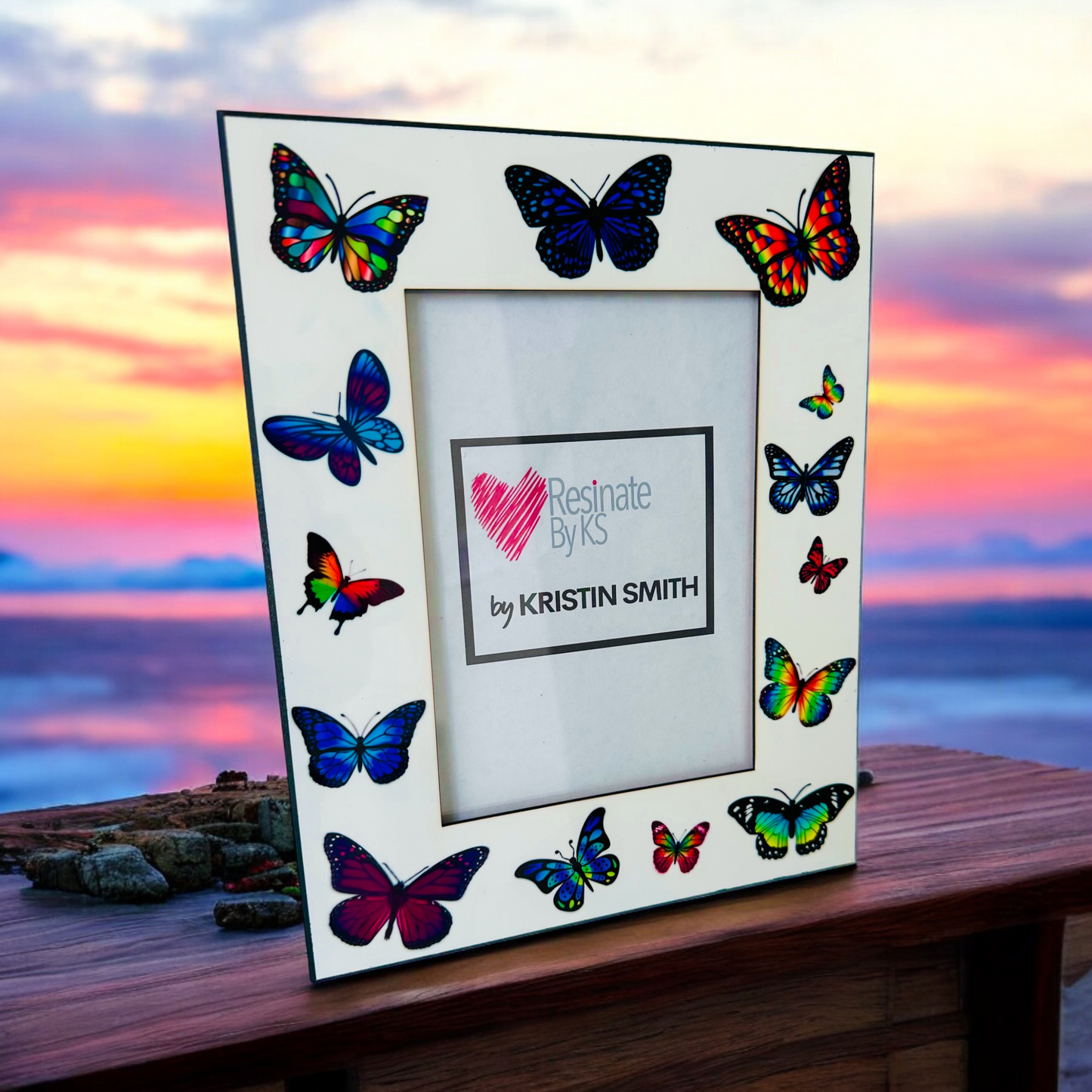 Butterfly Lover Photo Picture Frame