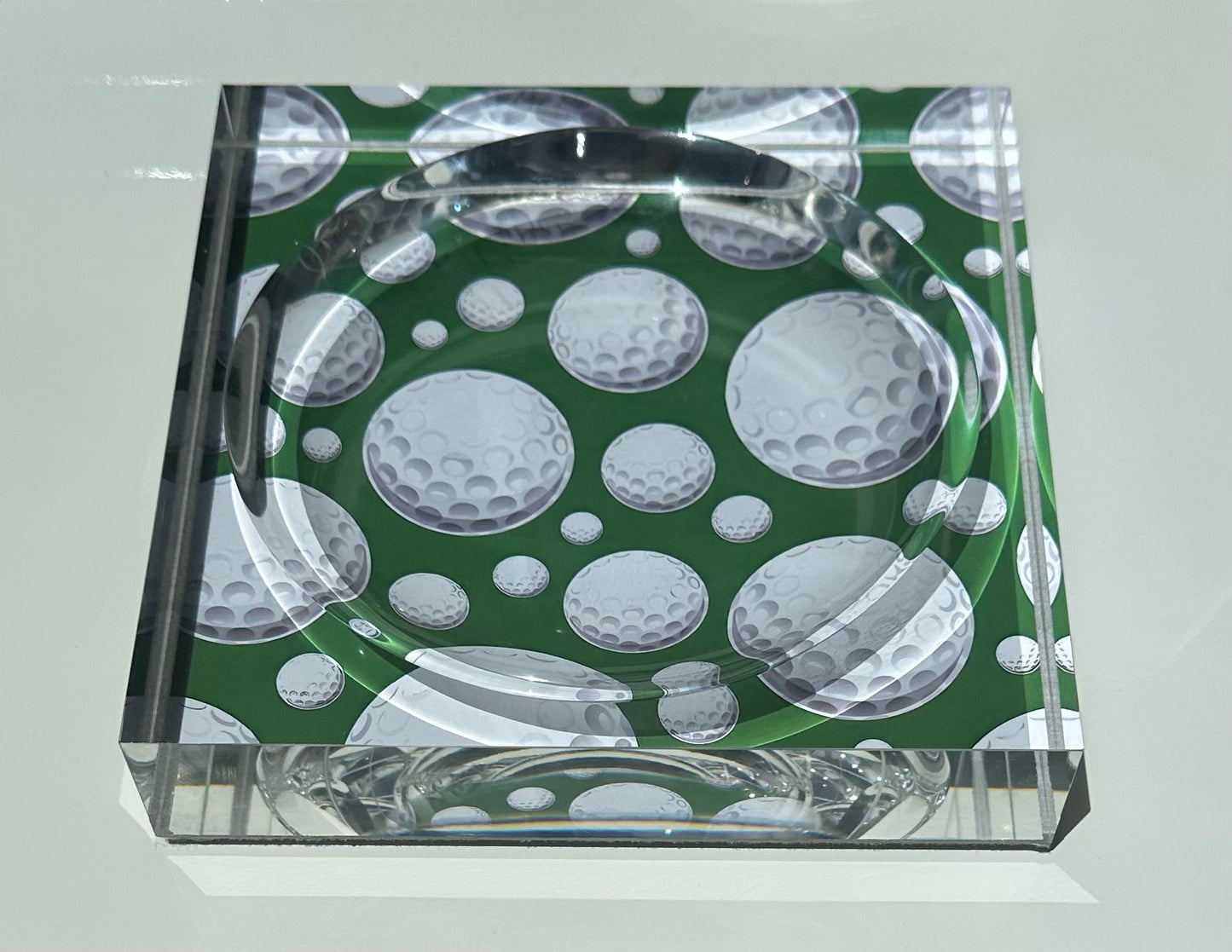 Golf Lover Acrylic Catchall