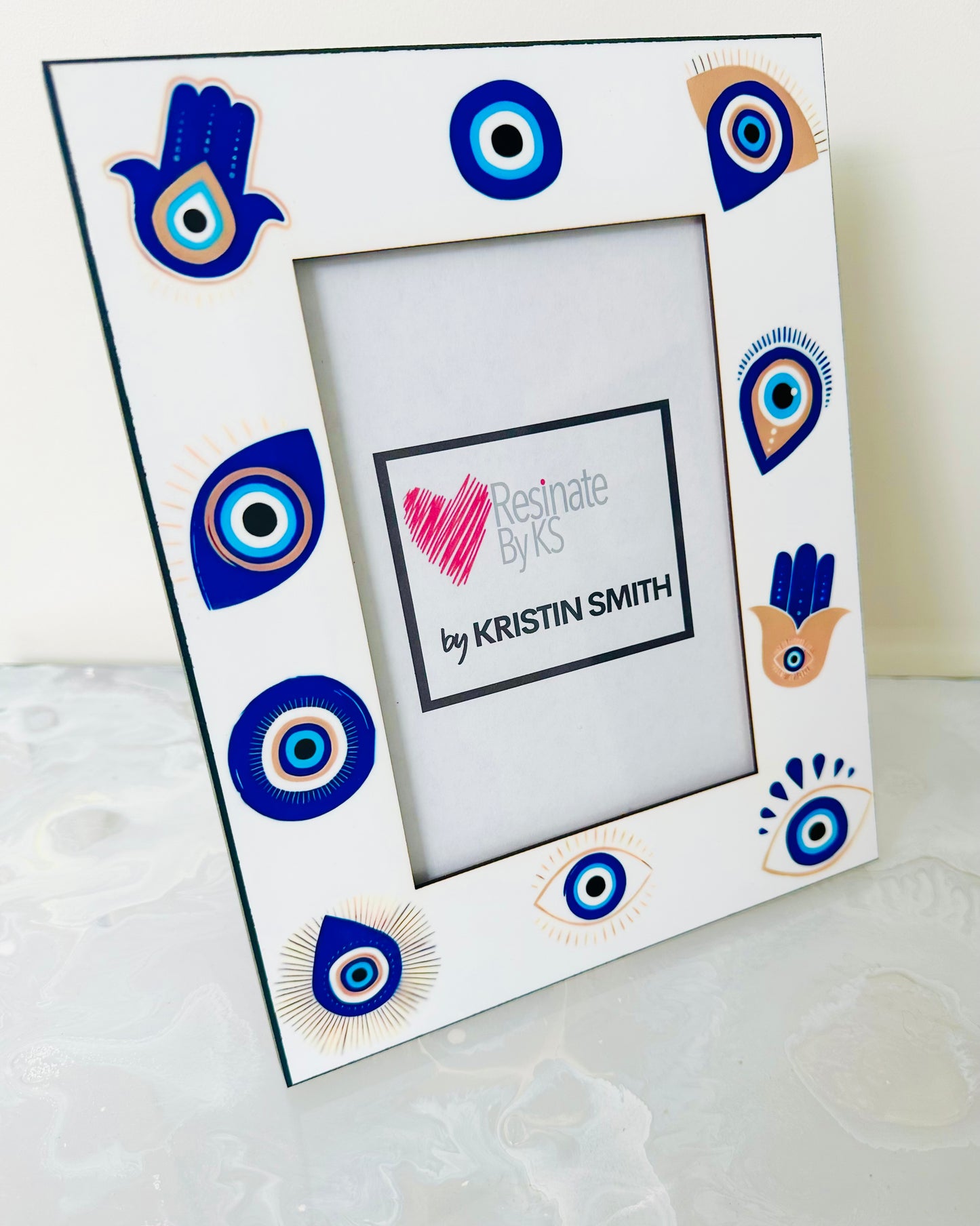 Evil Eye Photo Picture Frame