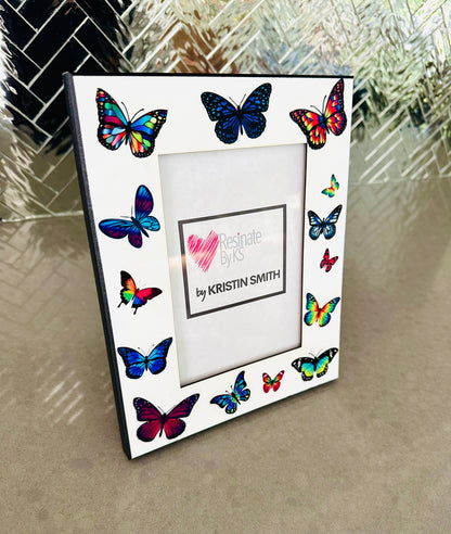 Butterfly Lover Photo Picture Frame