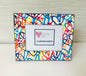 Colorful Graffiti Hearts Photo Picture Frame