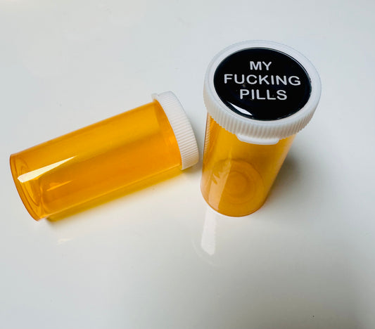 My Fucking Pills Pill Bottle Pill Case