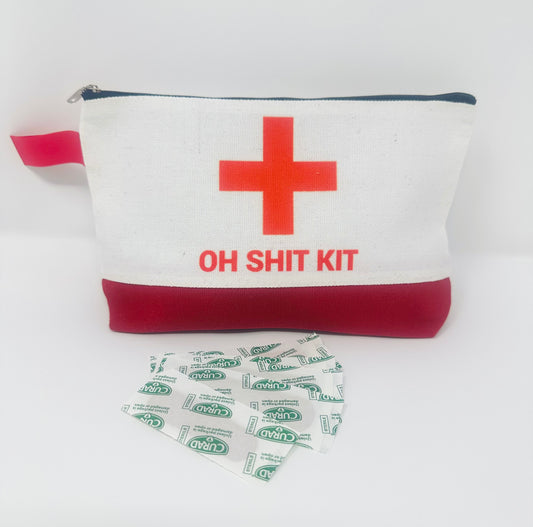 Oh Shit Kit Makeup Bag Cosmetic Pouch First Aid Bag