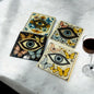 Elegant Evil Eye Coaster Set