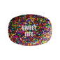 Sweet Life Sprinkles Dessert Platter Serving Tray