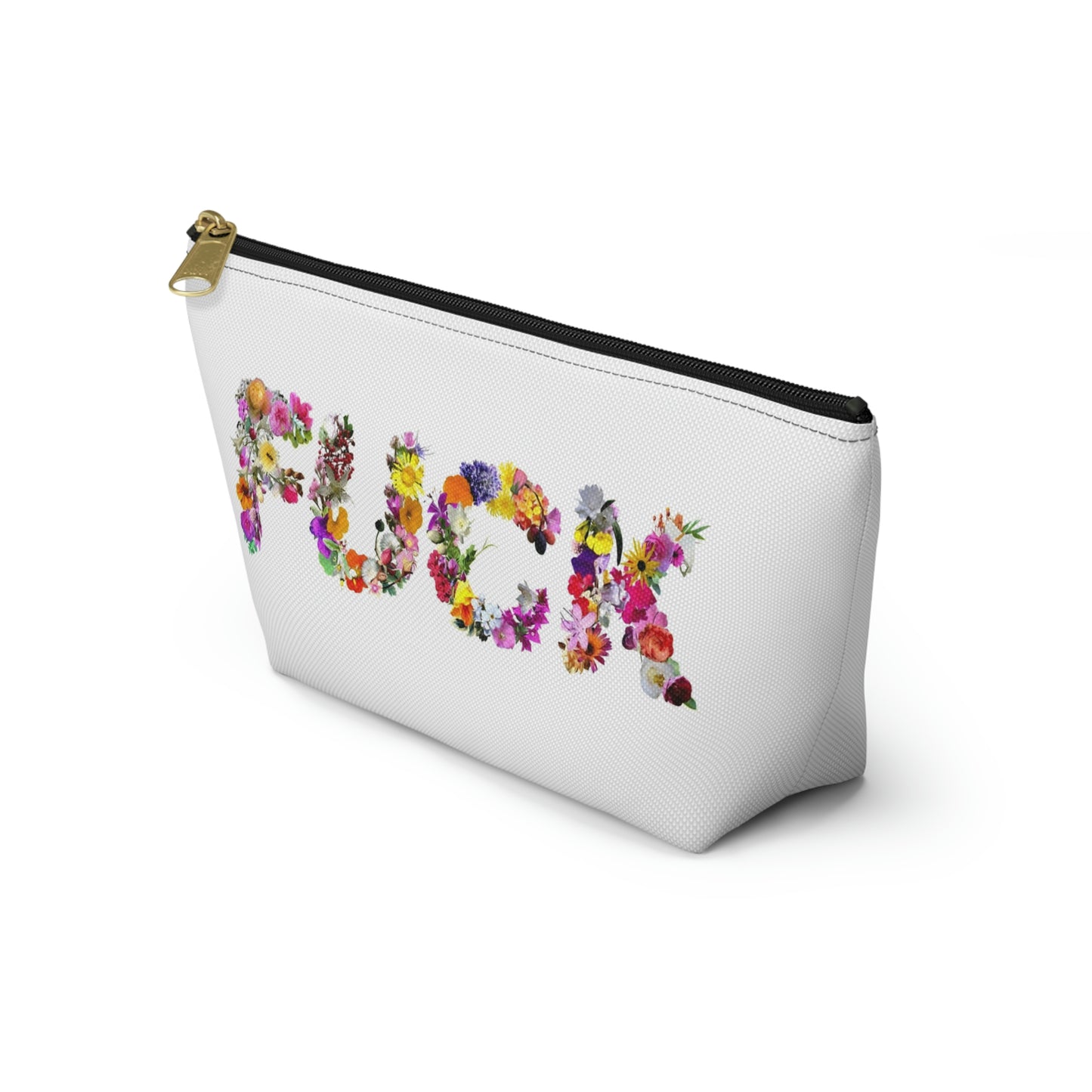 Say It With Flowers Fuck MakeUp Bag Accessory Pouch