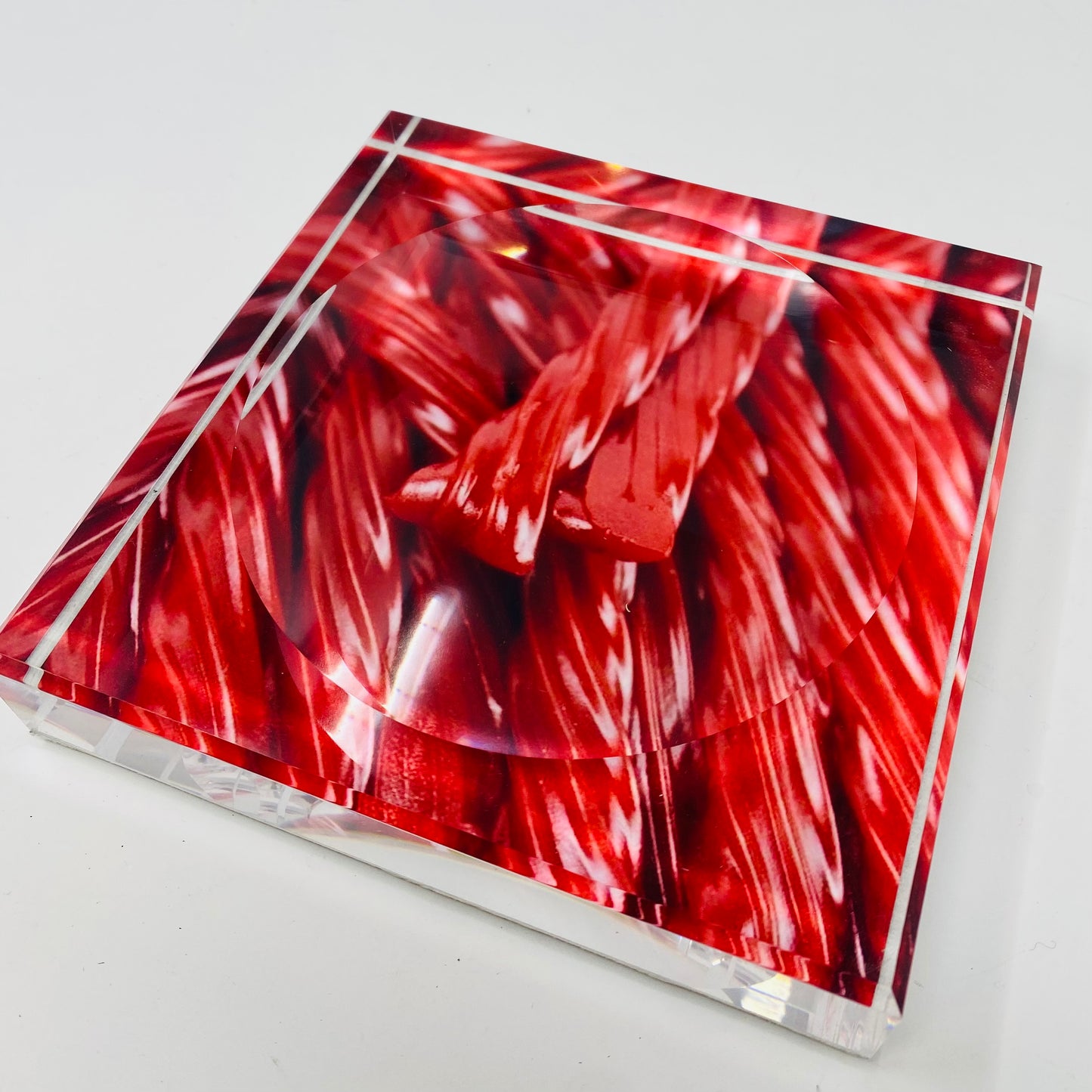 Licorice Acrylic Catchall Candy Dish