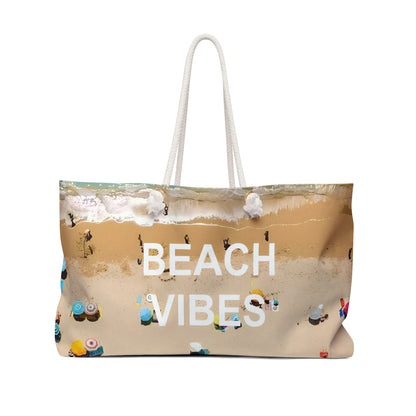 Beach Vibes  Tote Beach Travel Weekender Bag