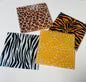 Set Of 4 Animal Print Coasters