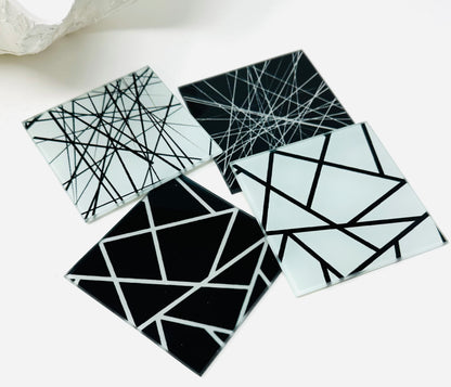 Oh So Amazing Abstract Coaster Set