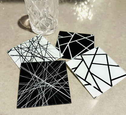 Oh So Amazing Abstract Coaster Set