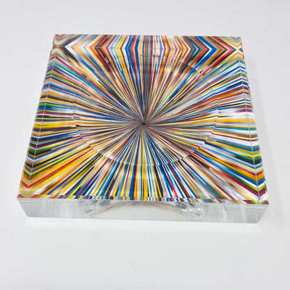 Abstract Acrylic Block Candy Dish Catchall